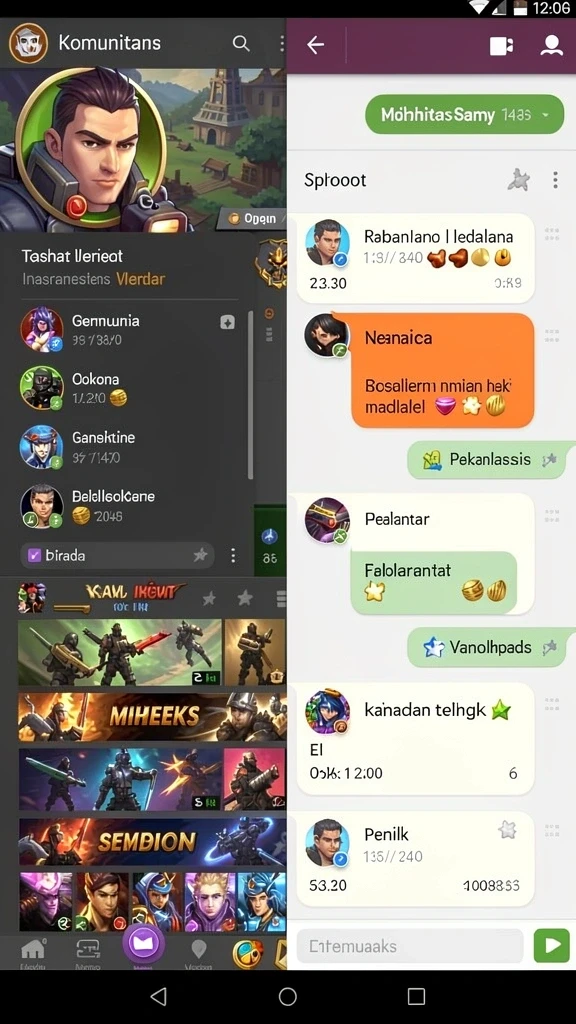 dana777 - Screenshot menunjukkan karakter utama dalam aksi.