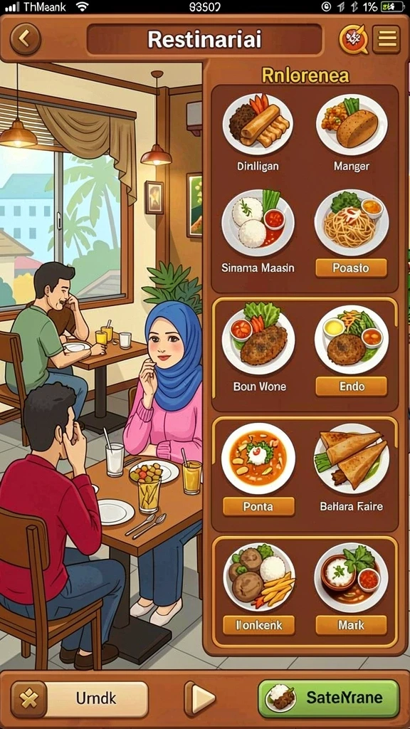 dana777 - Screenshot menggambarkan grafis yang menawan dari game.