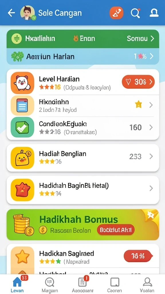 hokiwin - Tampilan antarmuka HOKIWIN yang menarik dan modern.