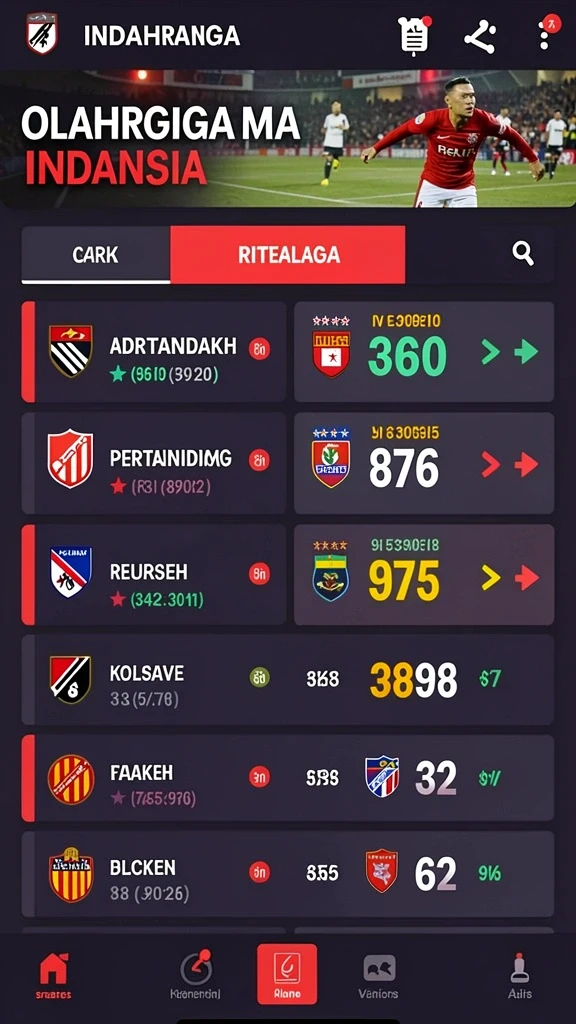putarmega - Tampilan antarmuka yang mudah dipahami.