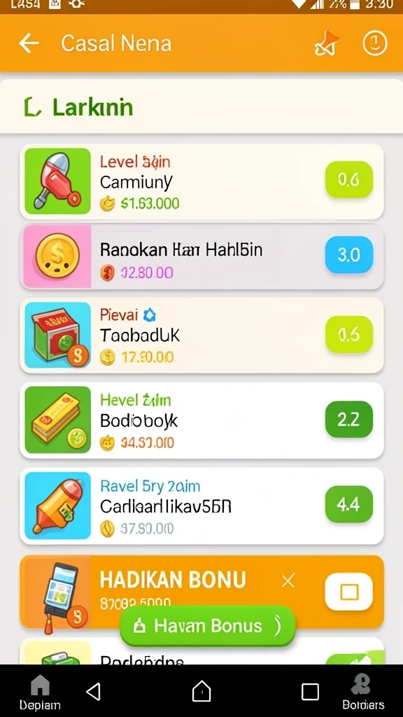 qqnusa - Tampilan antarmuka yang user-friendly dan menarik.