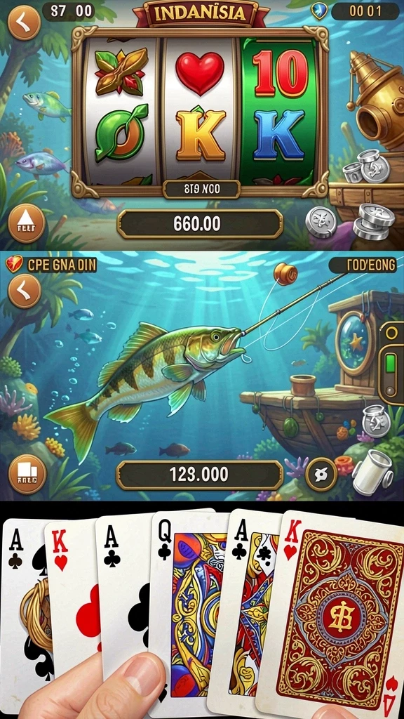 rsngame - Antarmuka pengguna yang sederhana dan mudah dinavigasi.