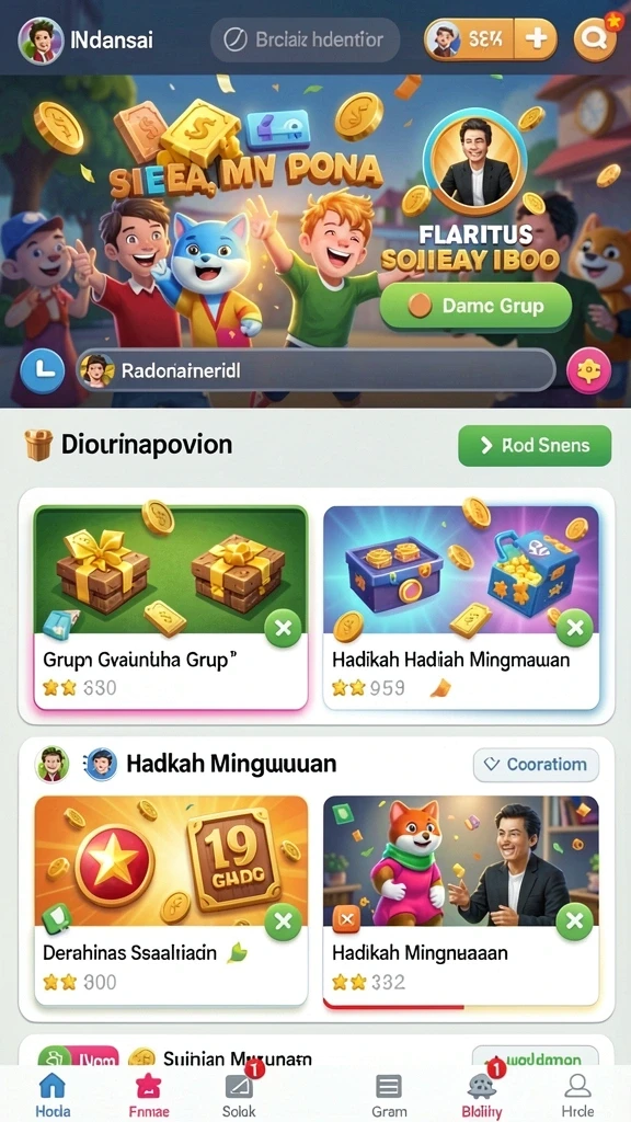 surga77 - Tampilan utama yang menarik dan user-friendly.
