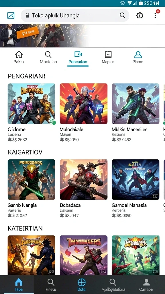 vv62 - Tampilan antarmuka pengguna yang sederhana dan intuitif.
