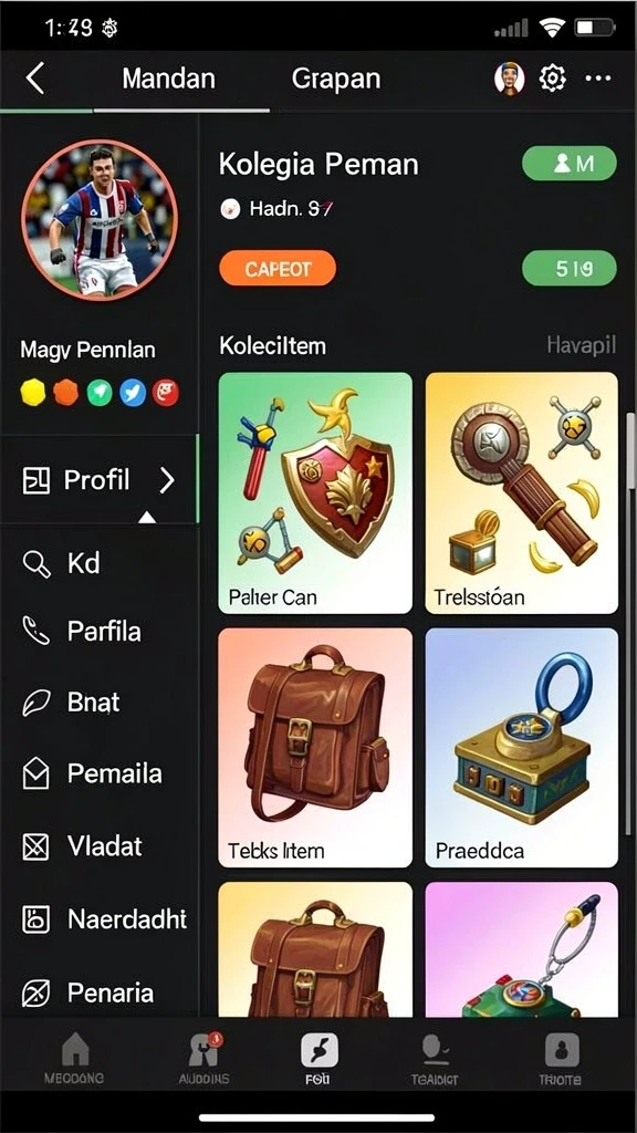 yy123 - Tampilan antarmuka yang ramah pengguna.