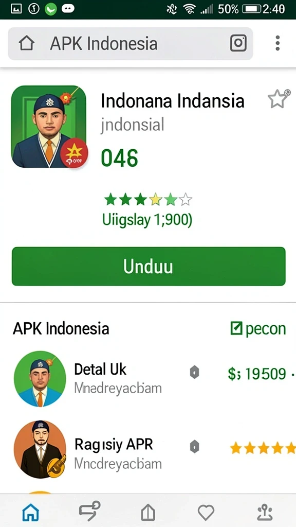 zona66 - Screenshot dari level menantang dengan latar belakang indah.